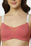 Triumph Padded Non Wired Medium Coverage T-Shirt Bra - Baroque Rose — thumbnail 4
